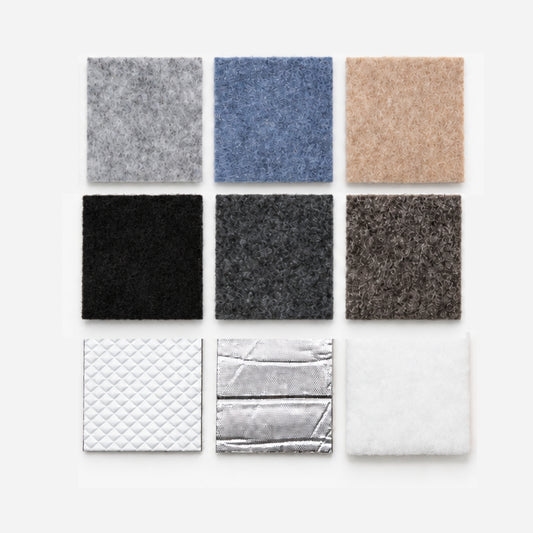 Free 4 Way Stretch Carpet & Insulation Samples | Try Before You Buy