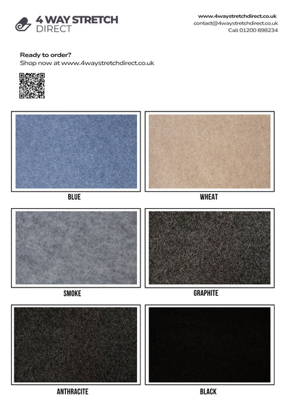 Free 4 Way Stretch Carpet Lining Samples | Try Before You Buy