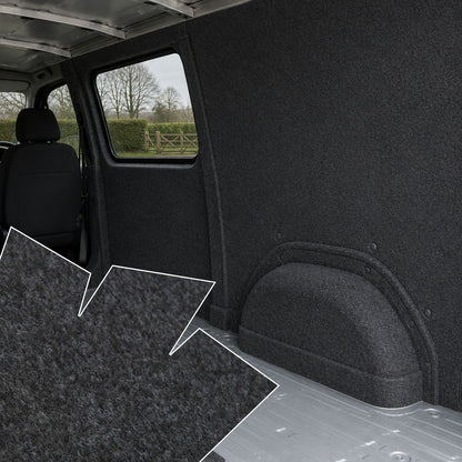 Anthracite 4 Way Stretch Carpet Lining | Van Carpet Lining