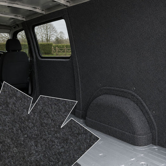 Anthracite 4 Way Stretch Carpet Lining | Van Carpet Lining