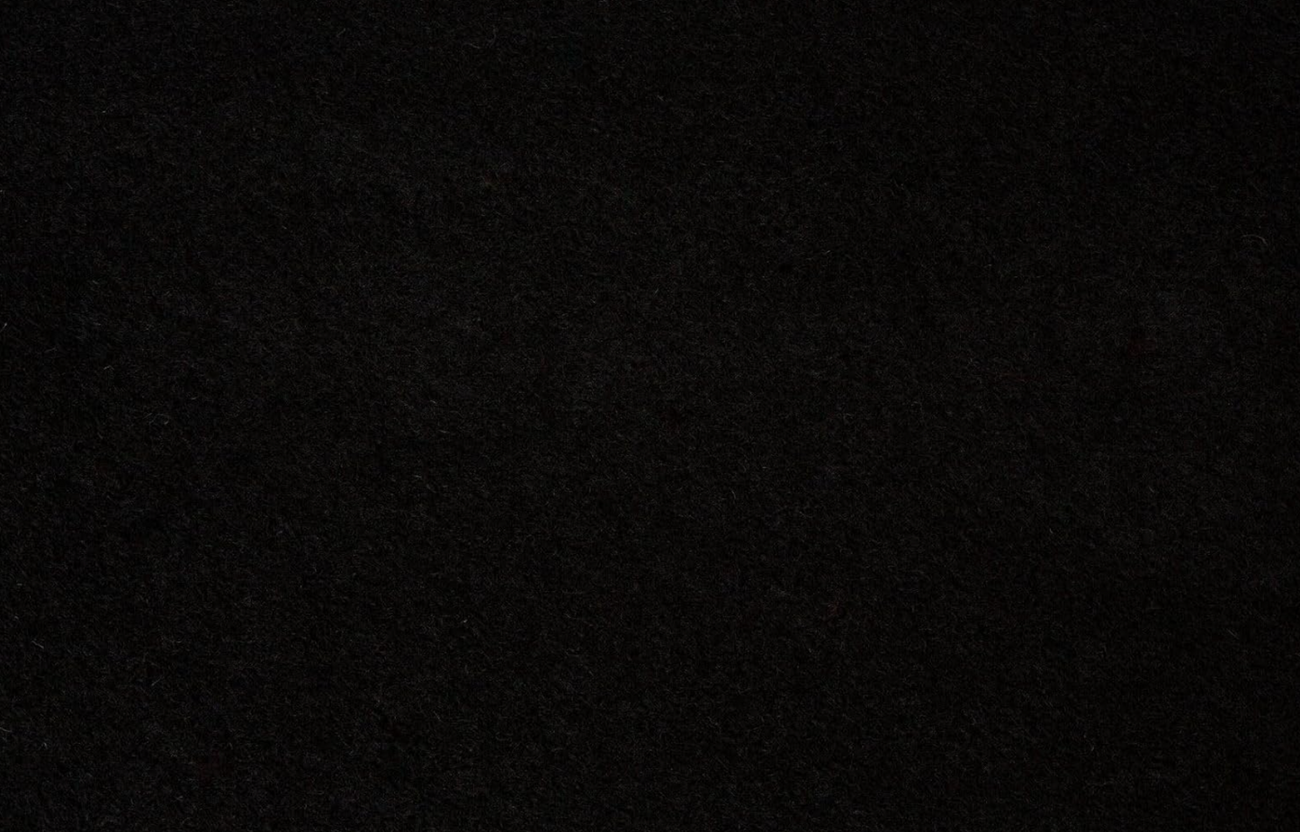 Black 4 way stretch carpet lining for van and campervan interior