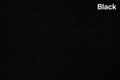 Black 4 way stretch van carpet lining sample